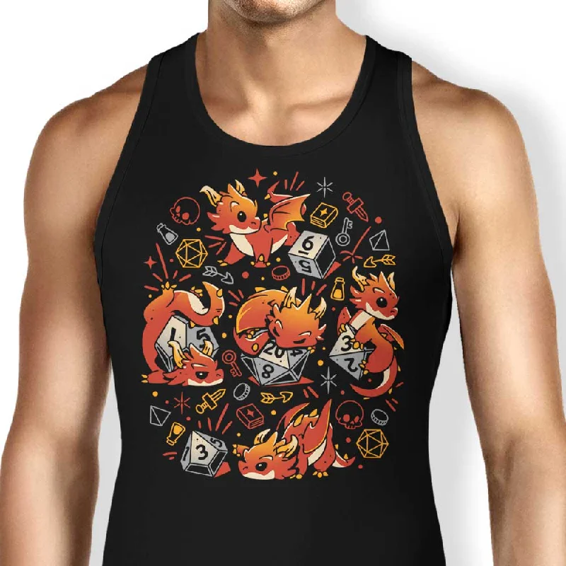 Tiny Dragon Dice - Tank Top